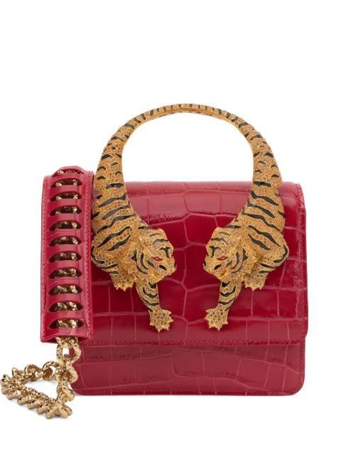 medium Roar tiger-motif tote bag by ROBERTO CAVALLI