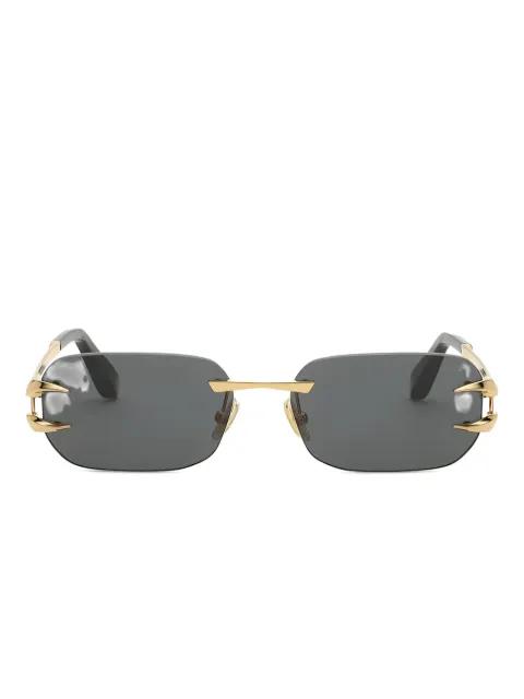 metal rimless sunglasses by ROBERTO CAVALLI