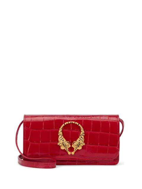 mini tiger-motif shoulder bag by ROBERTO CAVALLI