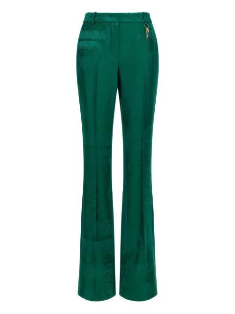 patterned-jacquard trousers by ROBERTO CAVALLI