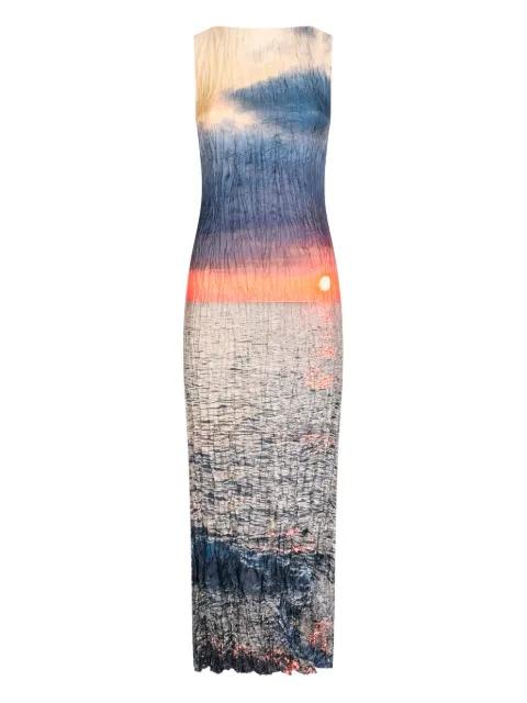 photograph-print maxi dress by ROBERTO CAVALLI