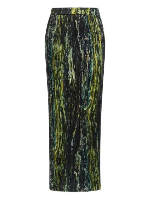 pleated printed midi skirt by ROBERTO CAVALLI