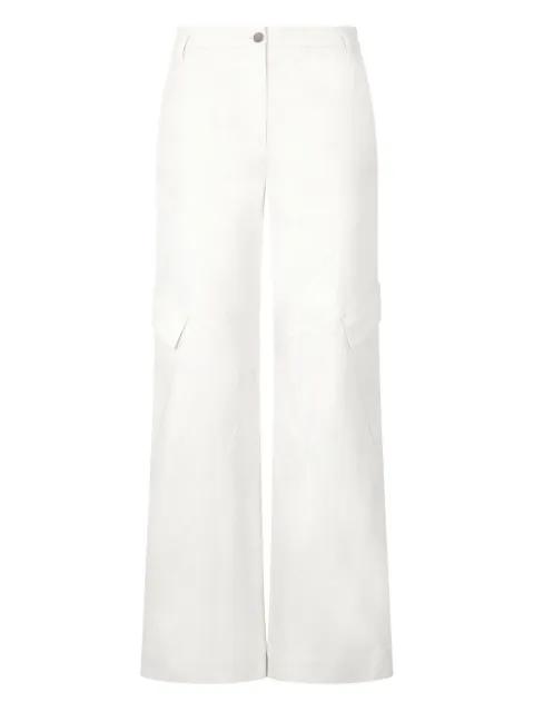 python-print cargo trousers by ROBERTO CAVALLI