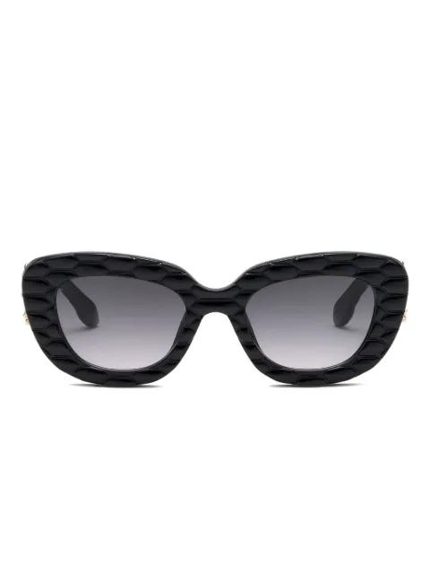 quilted cat-eye sunglasses by ROBERTO CAVALLI