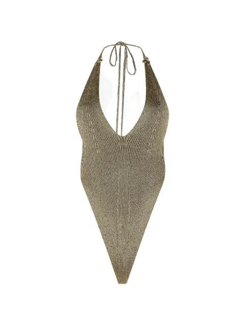ribbed bodysuit by ROBERTO CAVALLI