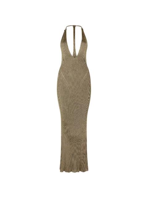 ribbed maxi dress by ROBERTO CAVALLI