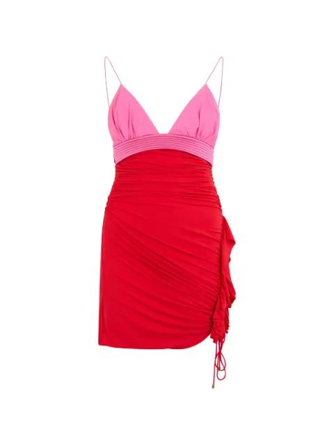 ruched detail dress by ROBERTO CAVALLI