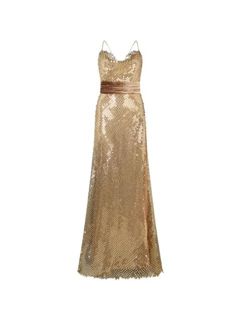 sequin maxi dress by ROBERTO CAVALLI