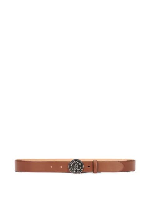 snake-buckle leather belt by ROBERTO CAVALLI