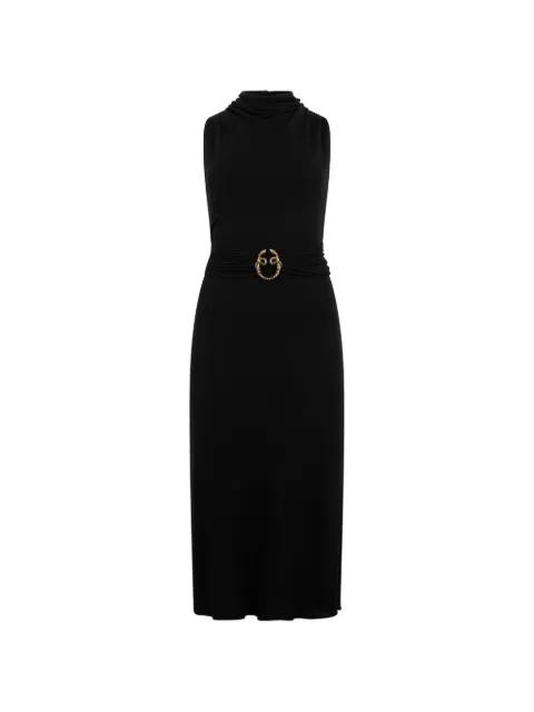 snake-detail midi dress by ROBERTO CAVALLI