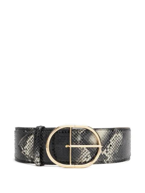 snake-effect belt by ROBERTO CAVALLI