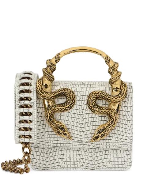 snake-handle tote bag by ROBERTO CAVALLI