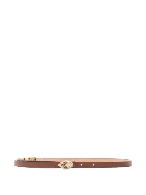 snake-head crystal-embellished belt by ROBERTO CAVALLI
