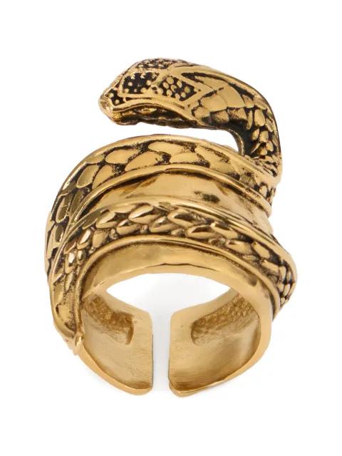 snake-motif ring by ROBERTO CAVALLI