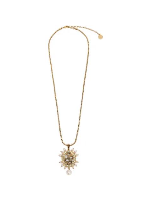 snake-pendant necklace by ROBERTO CAVALLI
