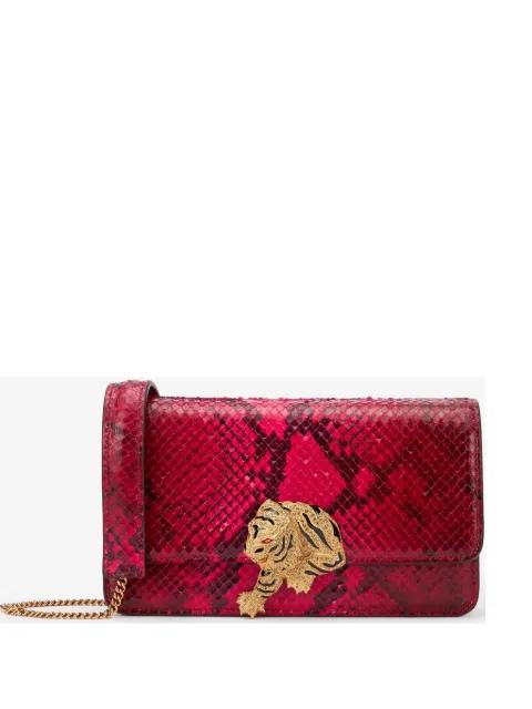 snake-print shoulder bag by ROBERTO CAVALLI