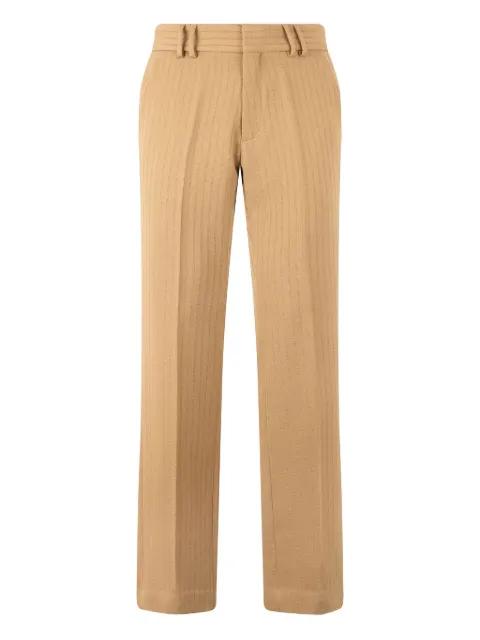 striped virgin wool trousers by ROBERTO CAVALLI