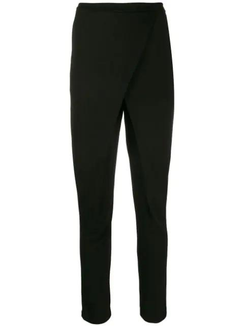 wrap-effect panelled trousers by ROBERTO CAVALLI