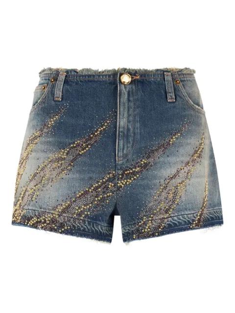 zebra-pattern shorts by ROBERTO CAVALLI