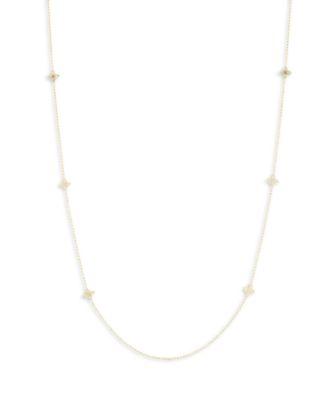 18K Gold Verona Love by the Inch Venetian Princess Diamond (0.49 tcw) Chain Necklace by ROBERTO COIN