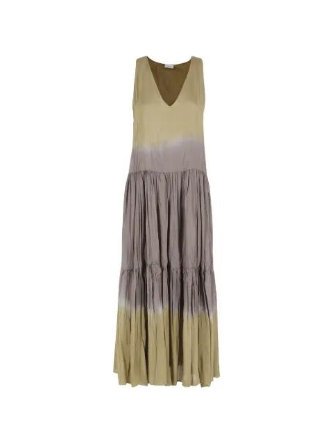 Tie-dye effect maxi dress by ROBERTO COLLINA