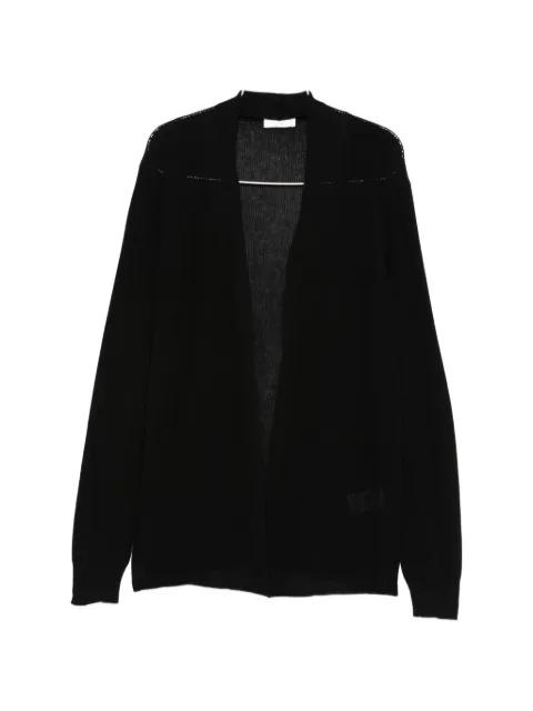 black cardigan by ROBERTO COLLINA
