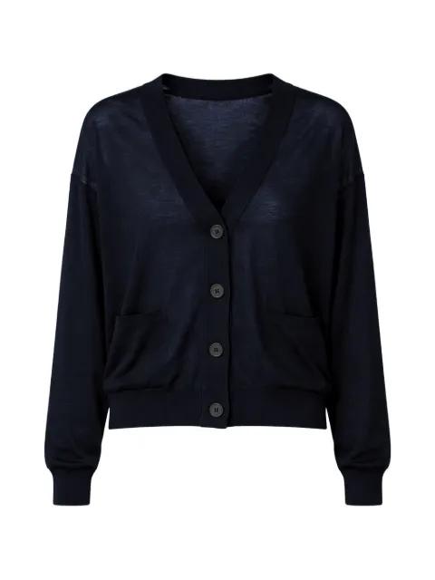 button-fastening cardigan by ROBERTO COLLINA
