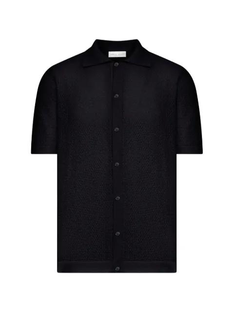 button-fastening textured shirt by ROBERTO COLLINA