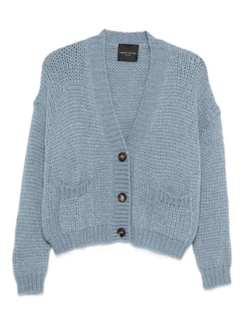 button pocket cardigan by ROBERTO COLLINA