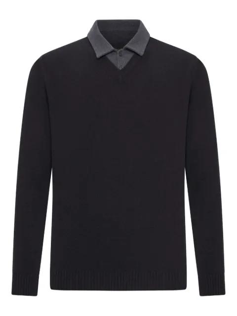 cotton-piquet polo shirt by ROBERTO COLLINA