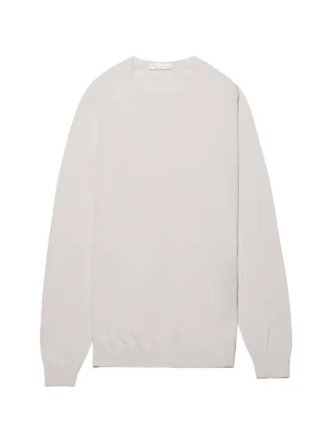 crew-neck long-sleeve sweater by ROBERTO COLLINA