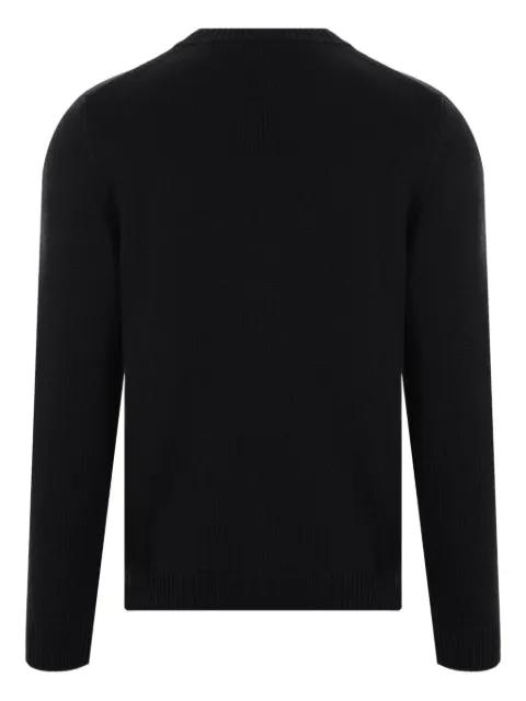 crew-neck merino-wool sweater by ROBERTO COLLINA