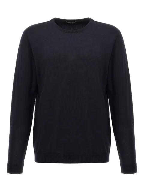 crew-neck merino-wool sweater by ROBERTO COLLINA