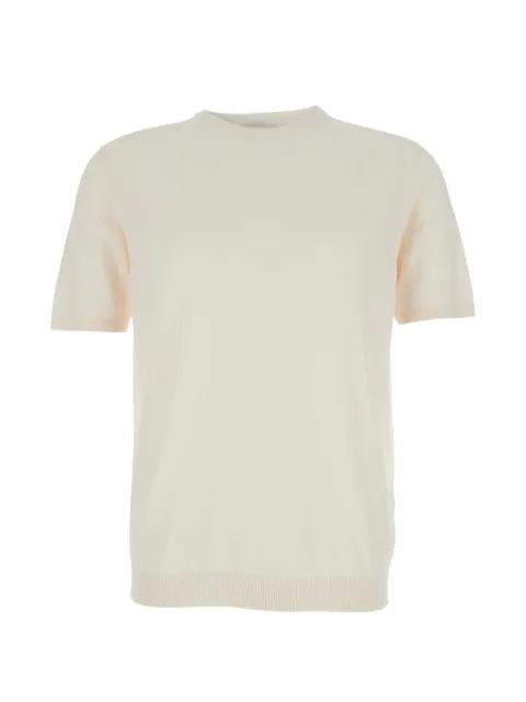 crew-neck ribbed T-shirt by ROBERTO COLLINA