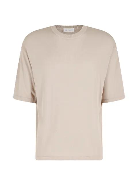 crewneck knitted T-shirt by ROBERTO COLLINA