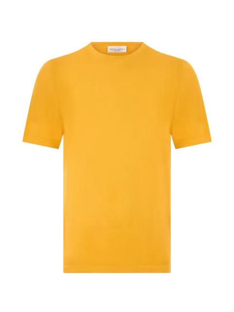 crewneck short-sleeve sweater by ROBERTO COLLINA