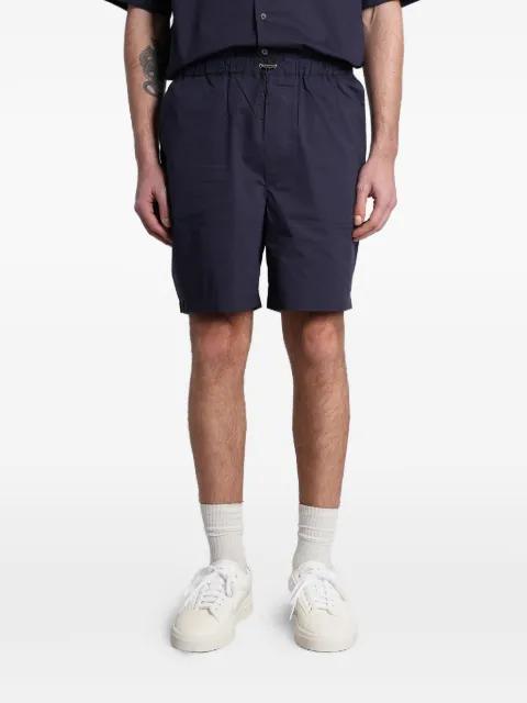 drawstring-waistband cotton shorts by ROBERTO COLLINA