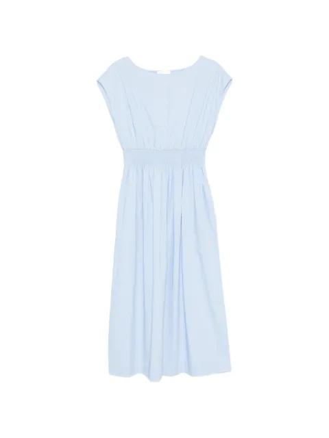 elasticated-waist midi dress by ROBERTO COLLINA