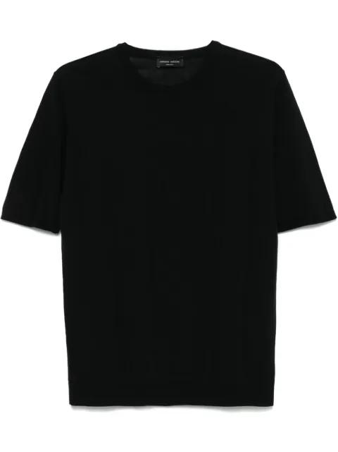 fine-knit T-shirt by ROBERTO COLLINA