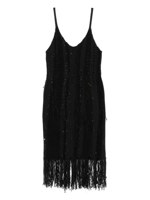 fringed dress by ROBERTO COLLINA