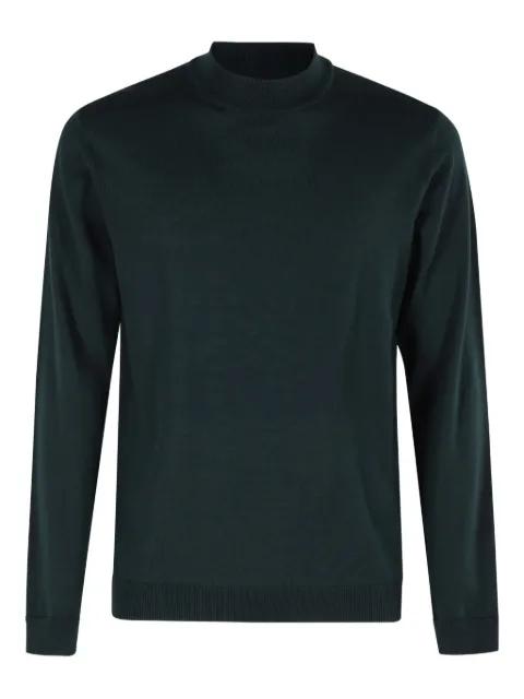 high-neck wool sweater by ROBERTO COLLINA