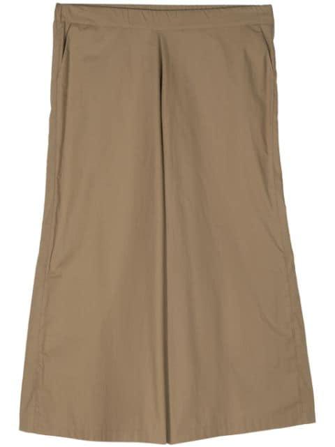 high-waist palazzo trousers by ROBERTO COLLINA