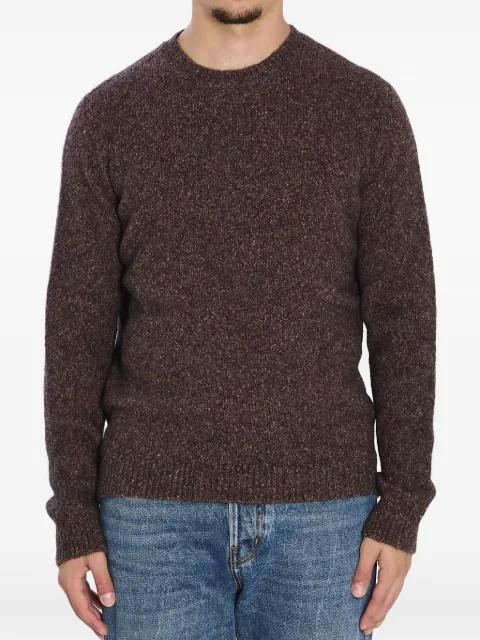 knitted crew-neck sweater by ROBERTO COLLINA