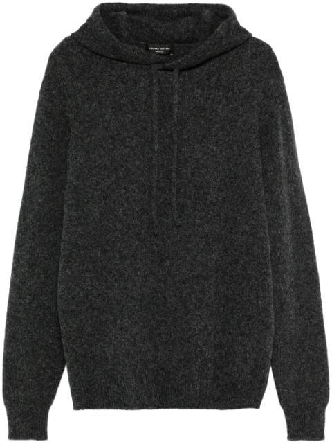 knitted hoodie by ROBERTO COLLINA