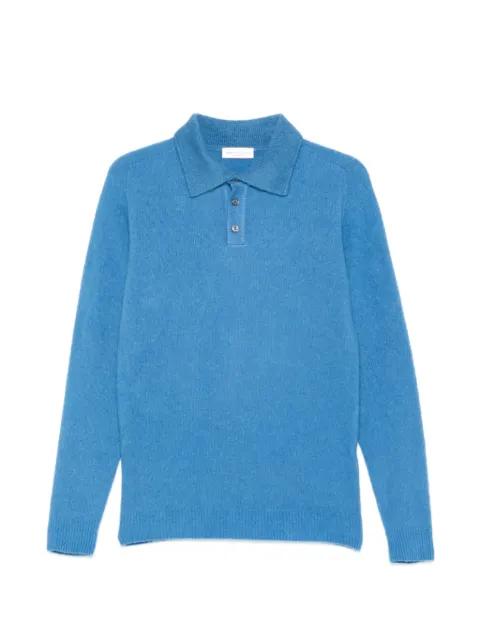 long-sleeve polo-collar polo Shirt by ROBERTO COLLINA