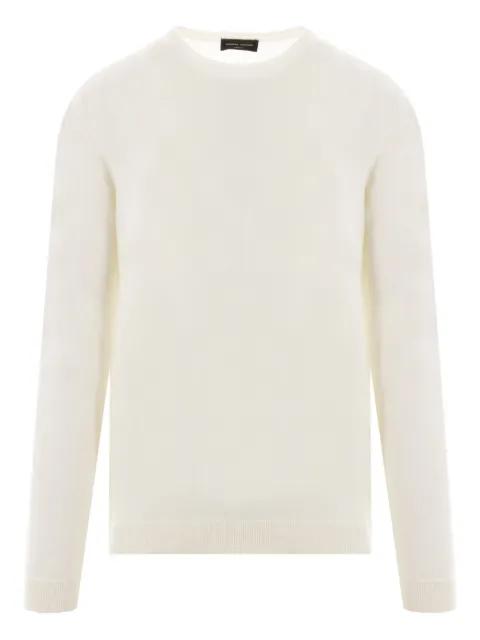 merino-wool crew-neck sweater by ROBERTO COLLINA
