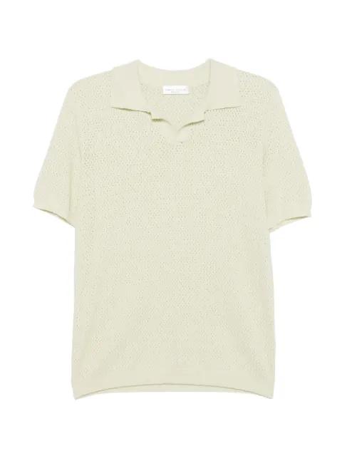 open-knit short-sleeve T-shirt by ROBERTO COLLINA