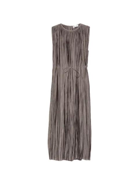 pleated maxi dress by ROBERTO COLLINA
