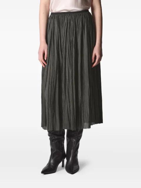 pleated midi skirt by ROBERTO COLLINA