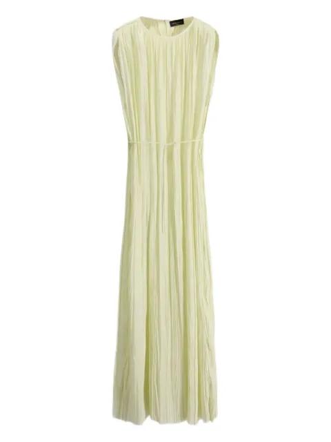 pleated sleeveless dress by ROBERTO COLLINA